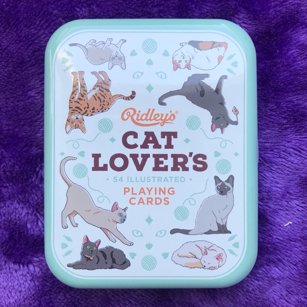 NWT Cat Lover’s playing cards 🐱🐾🃏